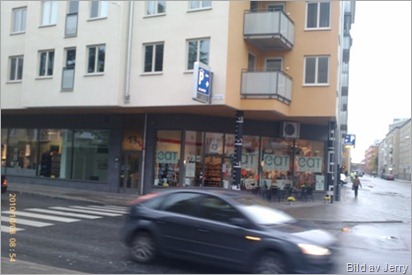 Bra butik i hörnet.