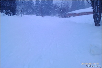 Horribelt med snö