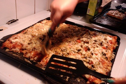 Pizza a la SaraLee Pizza a la SaraLee