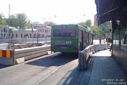 Bussen gick sönder!