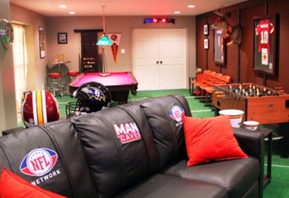 Man Cave - en amerikansk variant