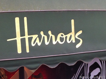 Vi åkte bara förbi Harrods den här gången! Vi åkte bara förbi Harrods den här gången!