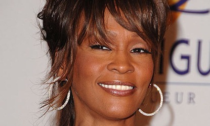 Idag begravdes Whitney Houston