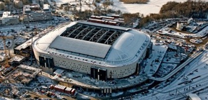 Friends Arena invigs 27 oktober 2012