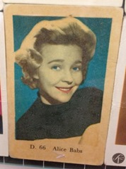 Alice Babs Alice Babs