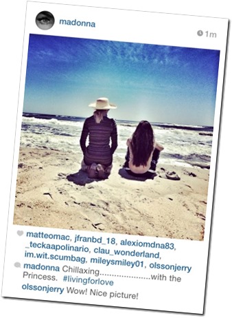 Madonnas Instagram
