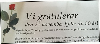50 år på G! 50 år på G!