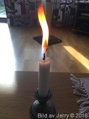 Intensiv låga under lördagen