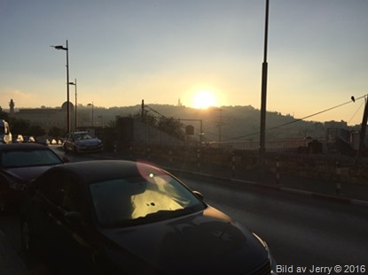 En tidig morgon i Jerusalem