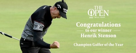 Henrik Stenson vann British Open 2016!