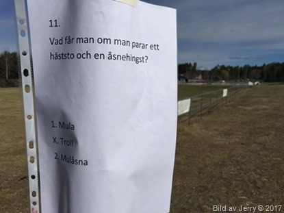 23 april 2017 Frågesport
