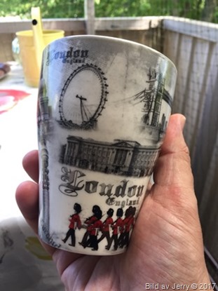 17 juni 2017 Mugg från London