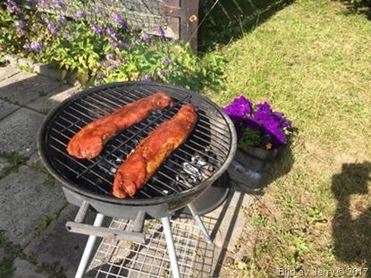 25 juli 2017 Fläskfilé på grillen